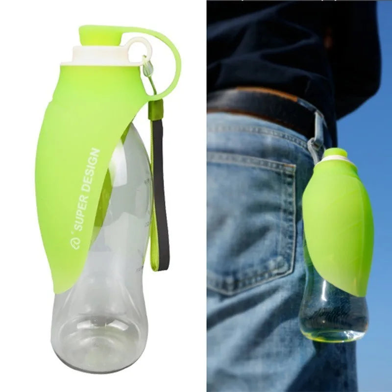 NovaPet HydroWalk — Portable Dog Water Bottle & Bowl for Outdoor Adventures