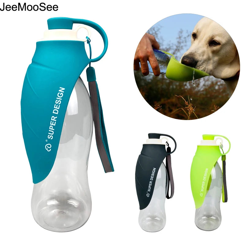 NovaPet HydroWalk — Portable Dog Water Bottle & Bowl for Outdoor Adventures