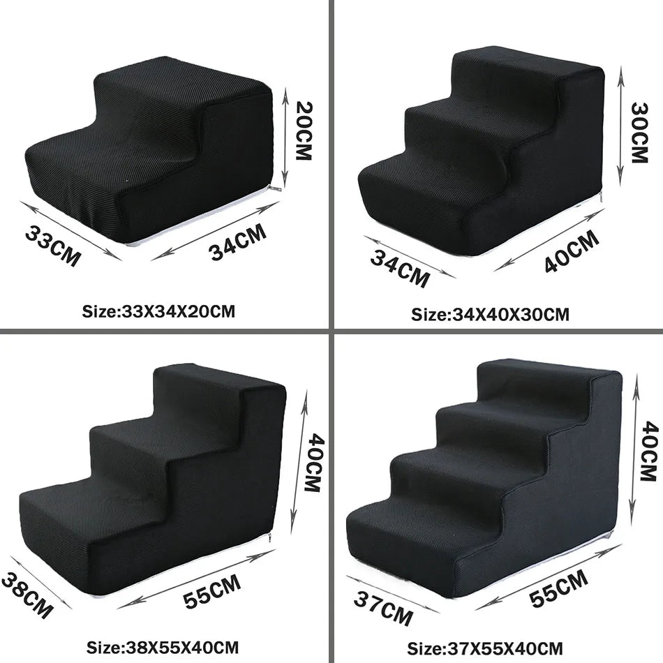 NovaPet StepUp — Detachable Pet Stairs & Ramp for Dogs and Cats