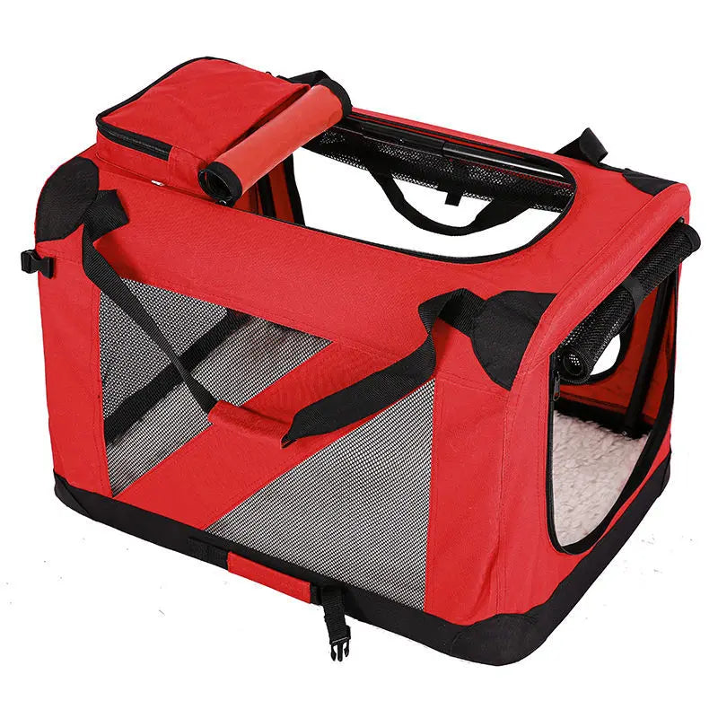NovaPet RoamSafe — Foldable Pet Travel Carrier & Car Cage