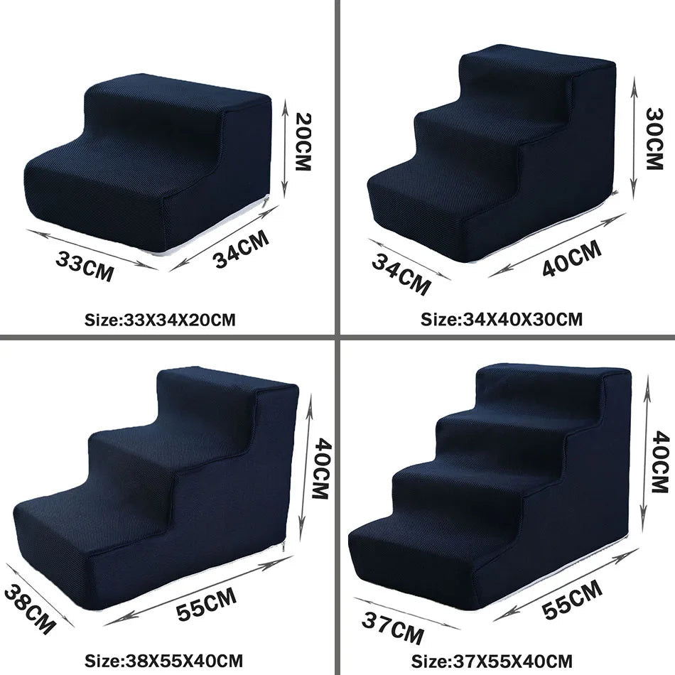 NovaPet StepUp — Detachable Pet Stairs & Ramp for Dogs and Cats