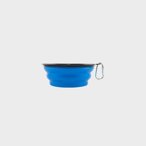 NovaPet FoldBowl — Collapsible Silicone Pet Bowl for Food & Water