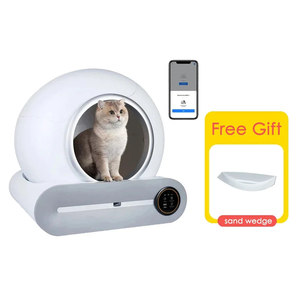 NovaPet SmartClean — Self-Cleaning Cat Litter Box with App Control