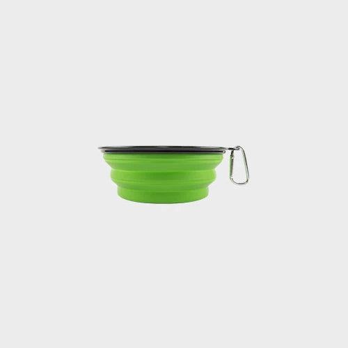 NovaPet FoldBowl — Collapsible Silicone Pet Bowl for Food & Water