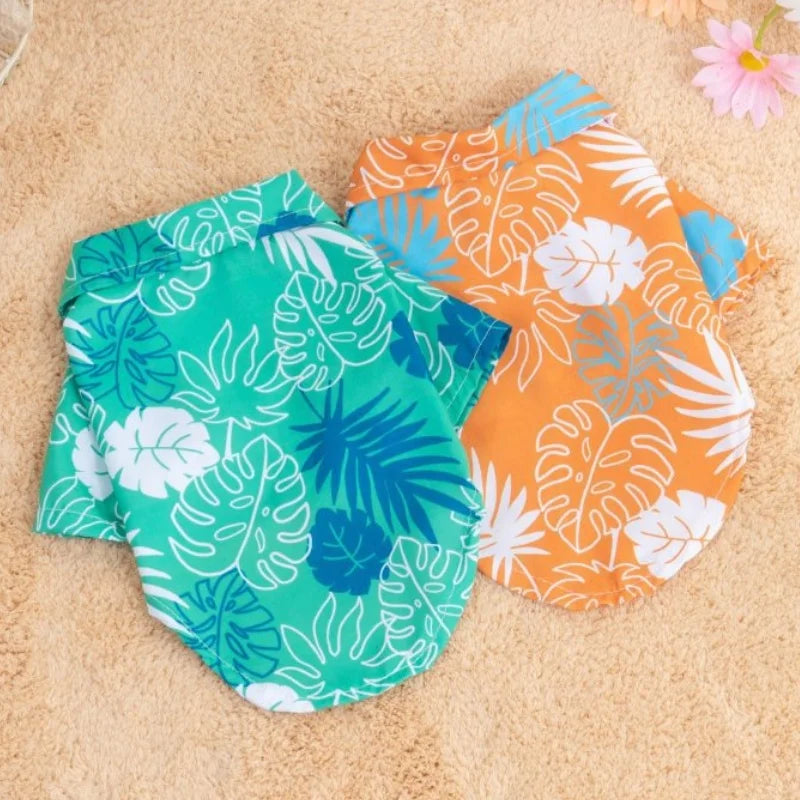 NovaPet IslandPup — Hawaiian Style Pet Beach Shirt for Dogs & Cats