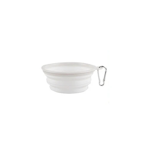NovaPet FoldBowl — Collapsible Silicone Pet Bowl for Food & Water