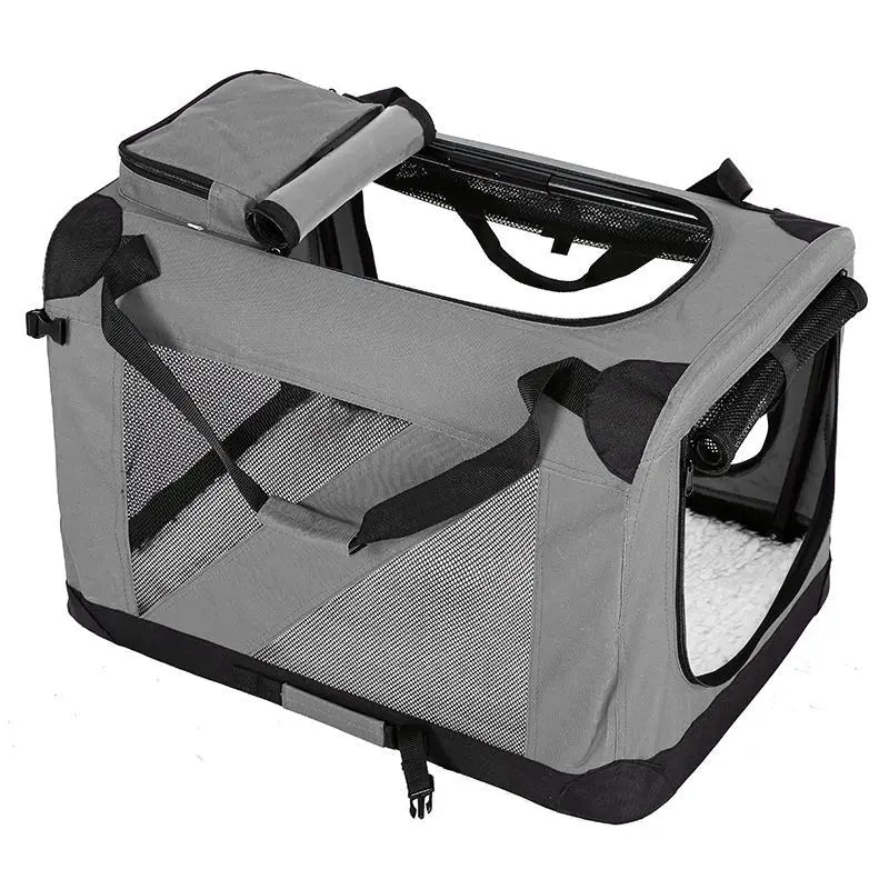 NovaPet RoamSafe — Foldable Pet Travel Carrier & Car Cage