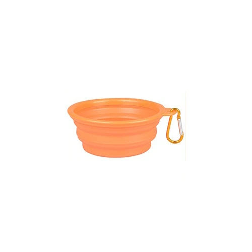 NovaPet FoldBowl — Collapsible Silicone Pet Bowl for Food & Water