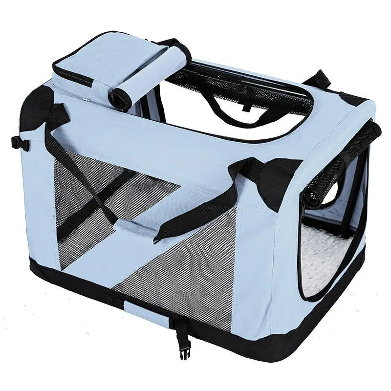 NovaPet RoamSafe — Foldable Pet Travel Carrier & Car Cage