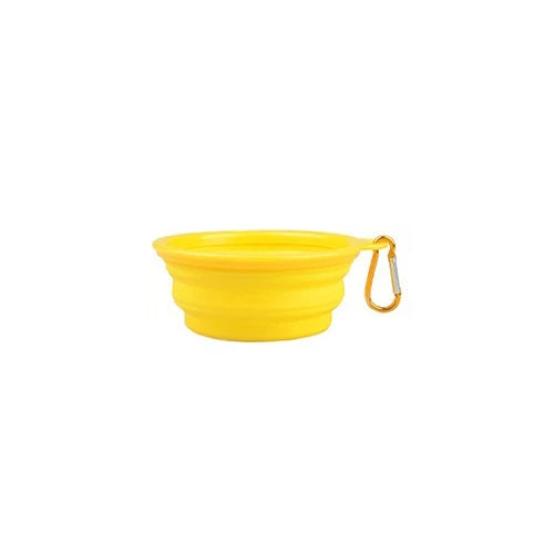 NovaPet FoldBowl — Collapsible Silicone Pet Bowl for Food & Water