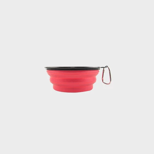 NovaPet FoldBowl — Collapsible Silicone Pet Bowl for Food & Water