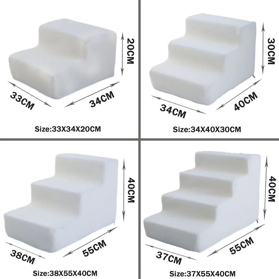 NovaPet StepUp — Detachable Pet Stairs & Ramp for Dogs and Cats