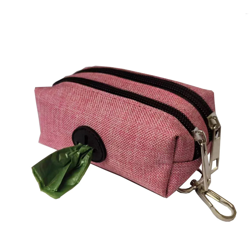 Pet Dog Poop Bag Dispenser Storage Bag Products Pet Waste Bags Carrier Dog Walking Accessories  Cleaning Supplies
