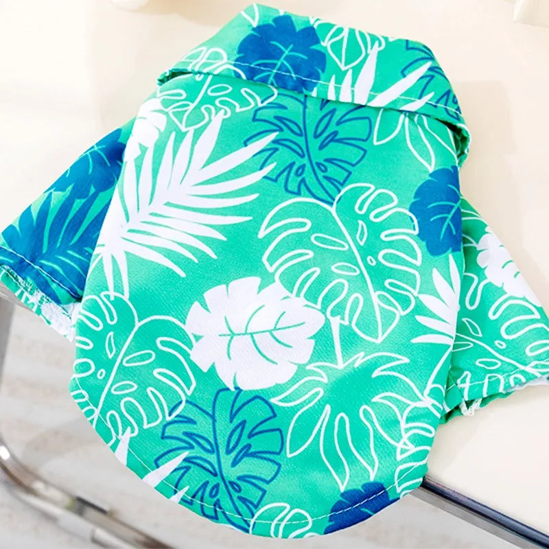 NovaPet IslandPup — Hawaiian Style Pet Beach Shirt for Dogs & Cats