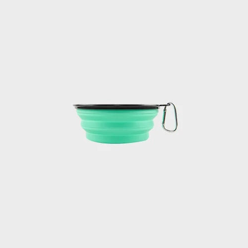 NovaPet FoldBowl — Collapsible Silicone Pet Bowl for Food & Water