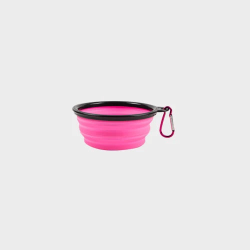 NovaPet FoldBowl — Collapsible Silicone Pet Bowl for Food & Water