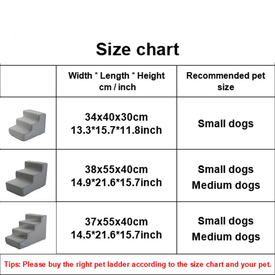 NovaPet StepUp — Detachable Pet Stairs & Ramp for Dogs and Cats