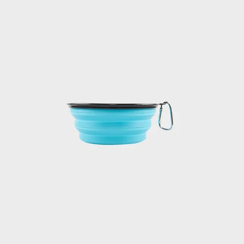 NovaPet FoldBowl — Collapsible Silicone Pet Bowl for Food & Water