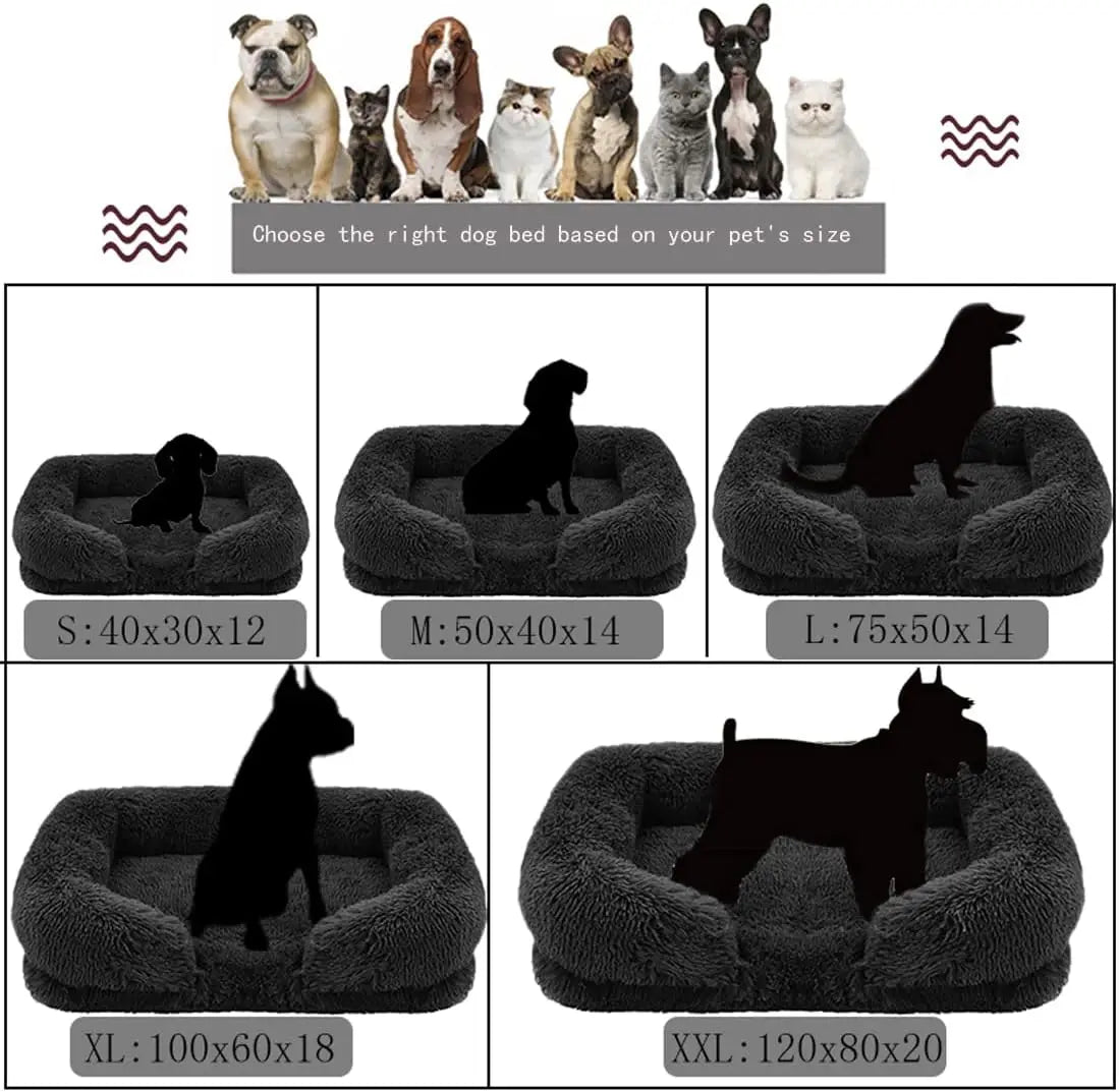 NovaPet LuxRest — Orthopedic Memory Foam Dog Sofa Bed