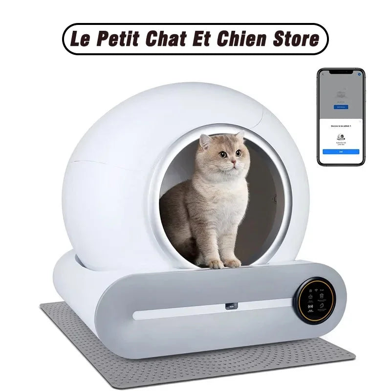 NovaPet SmartClean — Self-Cleaning Cat Litter Box with App Control